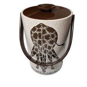 Vintage giraffe ice bucket
